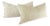 Lee Jofa in the Color Meringue Lumbar Pillows- a Pair For Sale