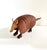 1990s Vintage Hand-Carved Wooden Armadillo Sculpture – Signed Folk Art Figure 1991 – Articulated Accordion Body For Sale - Image 5 of 12