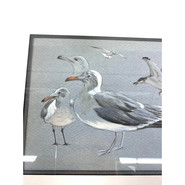 This original painting by William Timmins is a quiet and thoughtful study of seagulls in motion. Timmins captures their...