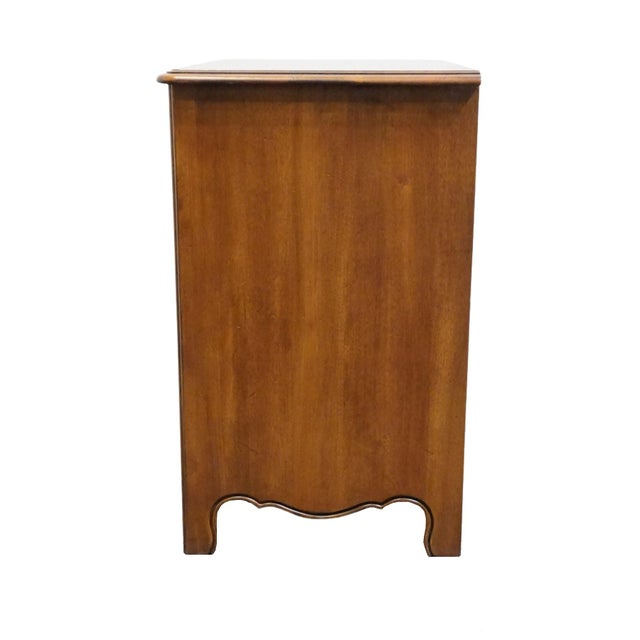 Ethan Allen Country French Collection 26" Cabinet Nightstand 26-5226 - 216 Bordeaux Finish For Sale - Image 11 of 15