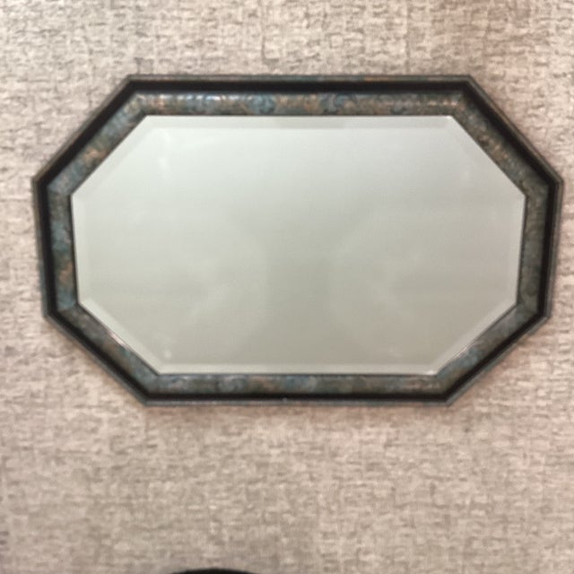 Mid 20th Century Rectangular Carolina Mirror Handmade Wood Frame For Sale - Image 9 of 12
