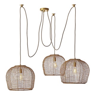 Selene Multi Basket Chandelier For Sale