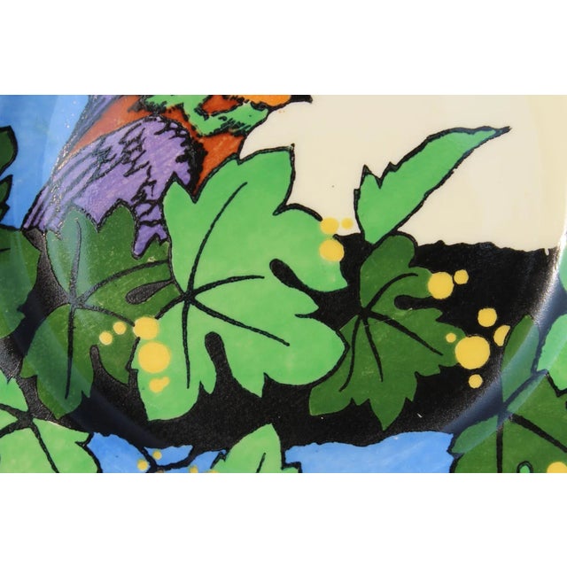 Green 1930s Royal Doulton Art Deco Bird Dinner Plate For Sale - Image 8 of 13