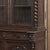 19th Century French Carved Oak Hunt Bookcase With Barley Twist Columns For Sale - Image 11 of 18