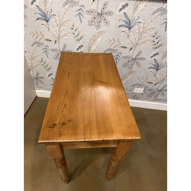19th Century English Pine Table For Sale In Nashville - Image 6 of 9