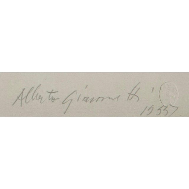 Alberto Giacometti, Portrait of a Young Girl I, 1963, Original Lithograph For Sale - Image 6 of 9