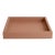 AURA Maddie Dusty Rose Coloured Leather Tray For Sale