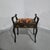 Nice black chinoicerie piano stool, hinged lift up lid, in very good overall condition. 24" high 21" wide 13" depth 21"...