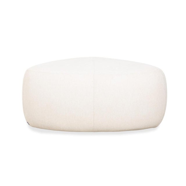 Set of Bolzano Fabric Armchair and Ottoman in Cream Beige from Boconcept For Sale - Image 17 of 18