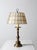 Brass Mid-Century Brass Table Lamp With Capiz Shell Shade For Sale - Image 8 of 15