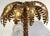 Late 20th Century Pair of Maison Jansen Style Gilt Metal Palm Tree Table Lamps For Sale - Image 15 of 15
