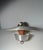 Mid-Century Modern Large Vintage Modern Aluminum Hanging Pull Light Pendant For Sale - Image 3 of 8