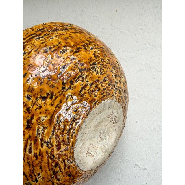 Mid-Century Chamotte Ceramic Vases by Gunnar Nylund for Rörstrand, Sweden, 1950s, Set of 3 For Sale - Image 14 of 18