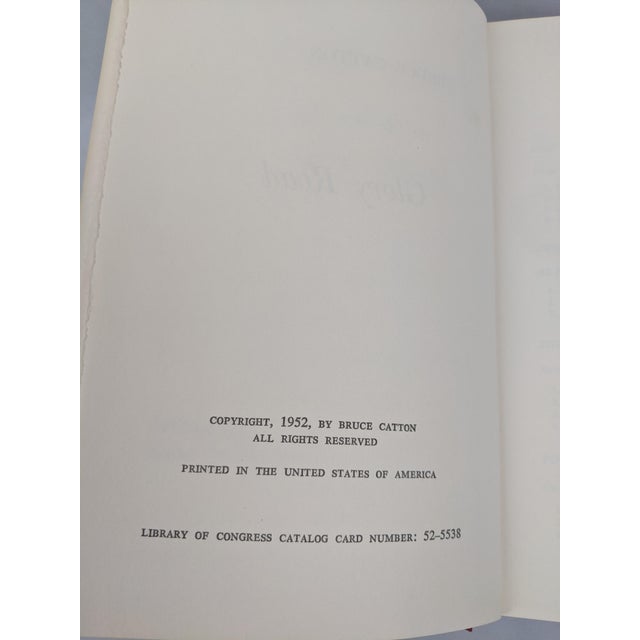 Mid 20th Century Vintage Bruce Catton Civil War Army of the Potomac Trilogy, Red & Black, Set of 3 For Sale - Image 5 of 10