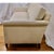 Early 21st Century Attributed to Hickory Chair Furniture Sofa Recently Re-Upholstered in Natural Belgian Linen. When the...