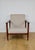 Beige Bouclé GFM-142 Chair attributed to Edmund Homa, 1970s For Sale - Image 6 of 12