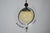 Art Deco Italian Pendant Light with Etched Glass and Amber Globe, 1930s For Sale - Image 6 of 17