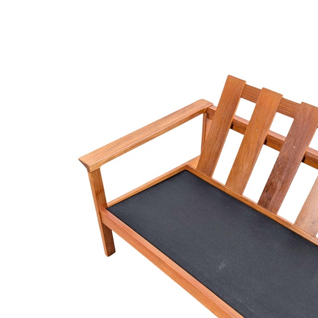 Vintage Danish Three-Seater Sofa in Teak from Vamo For Sale - Image 11 of 12