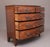 Early 19th Century Flame Mahogany Bowfront Chest of Drawers, 1810 For Sale - Image 5 of 11