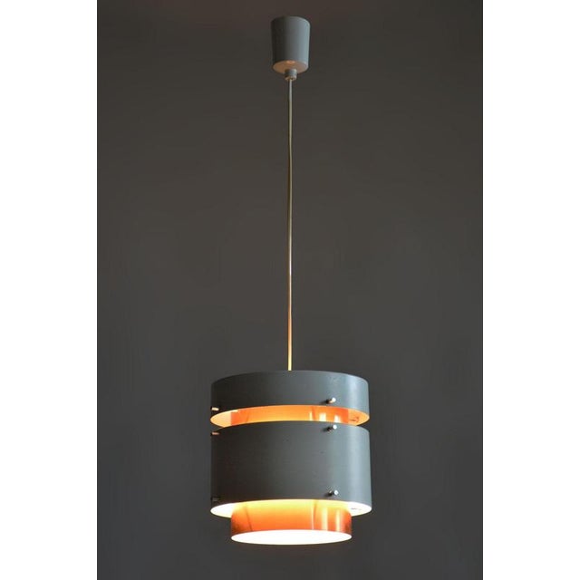 Mid-Century Copper Chandelier, Germany, 1960s For Sale - Image 9 of 11