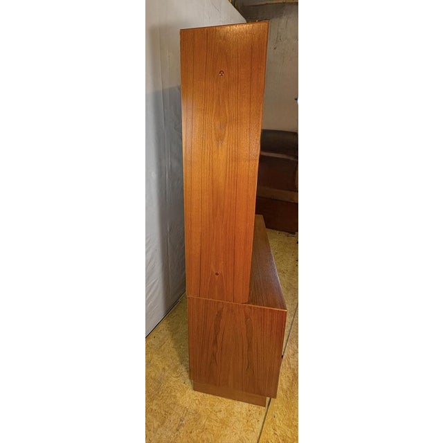 Mid-Century Teak Wall Unit by Poul Hundevad, 1960s For Sale - Image 13 of 15
