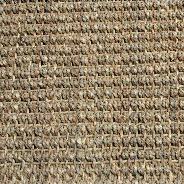 Contemporary Original Natural Seagrass Rug 9x12 For Sale - Image 3 of 5