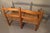Early 19th Century Early 19th Century Ladderback Form Wagon Seat With Arms For Sale - Image 5 of 5