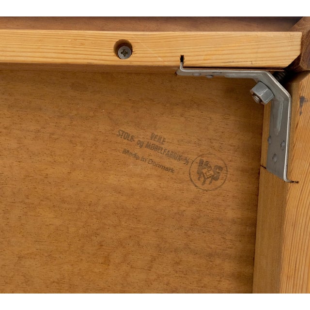 1970s Danish Mid Century Modern Teak Rectangle Side End Table Stand MINT! For Sale - Image 5 of 12