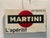 Mid-Century Modern Vintage Martini Lapéritif Advertising Sign, 1973 For Sale - Image 3 of 4