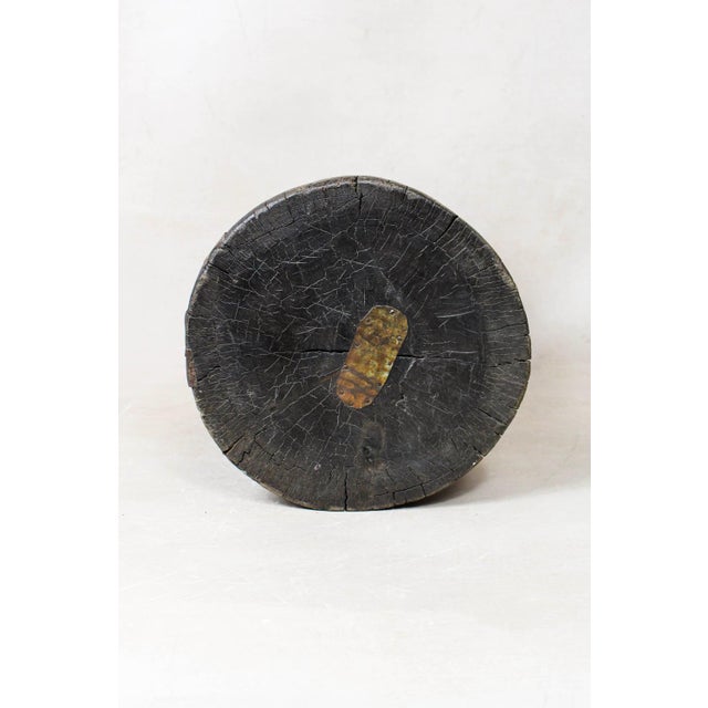 African Grain Stomper Table or Planter For Sale - Image 4 of 5