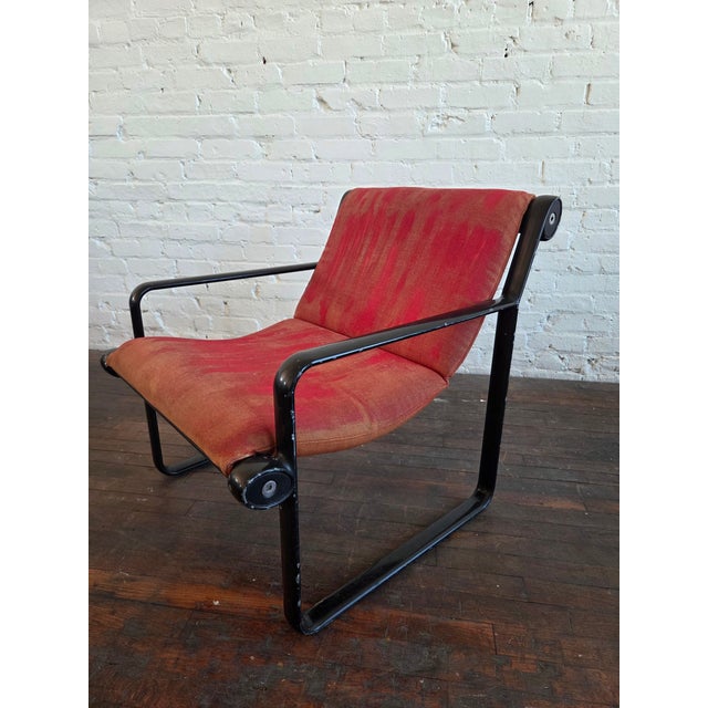 70s Knoll Sling Chair by Hannah & Morrison For Sale - Image 13 of 13