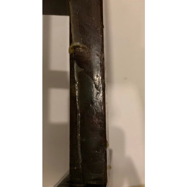 Circa 1830 George III Fortuny Upholstered Gainsborough Mahogany Armchair For Sale - Image 10 of 13