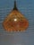 Mid-Century Modern Wicker Pendant Lamp, 1960s For Sale - Image 4 of 18