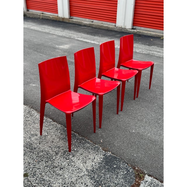 2000 - 2009 2005 UltraBillini Dining Chairs by Mario Bellini for Heller, Set of 4 For Sale - Image 5 of 12