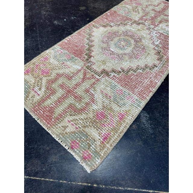 Early 21st Century Turkish Yastik Rug 1'4" x 2'10" For Sale - Image 5 of 6