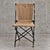 English Army Folding Chairs in Canvas Fabric, 1950s, Set of 2 For Sale - Image 3 of 5