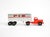 Original Smith & Miller 1953 Model P.I.E Mack truck and trailer from 1993, 1/32 scale. The truck is made of metal, the...