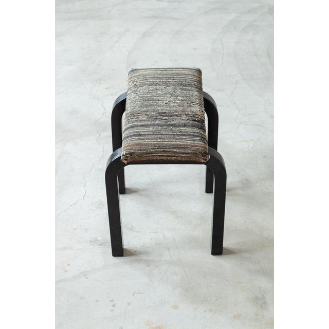 Modernist Swedish Funkis Stool, 1930s For Sale - Image 9 of 12