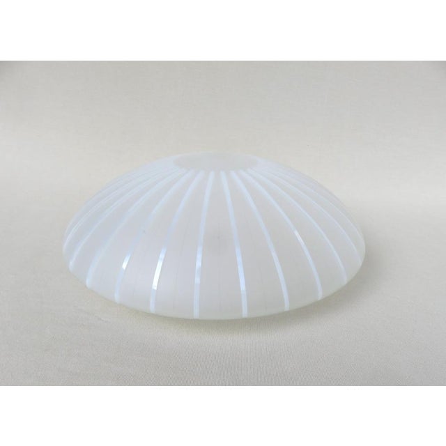 Ceiling or Wall Light in Satin Glass, Metal & Brass from Hillebrand, 1950s For Sale - Image 15 of 18