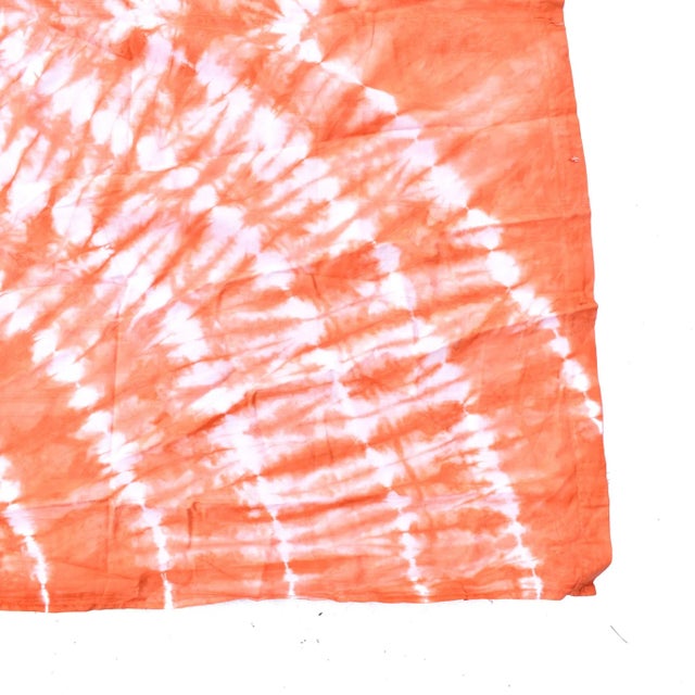 Textile Early 21st Century Vintage African Tie-Dyed Textile For Sale - Image 7 of 8