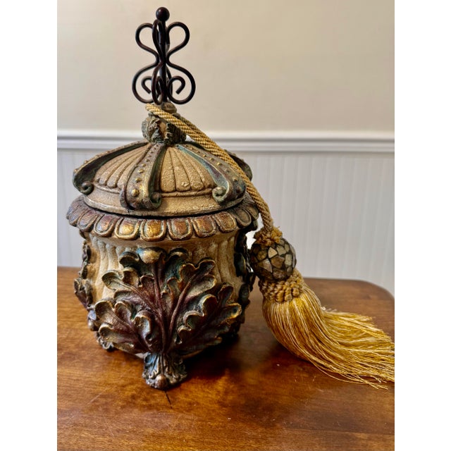 Baroque Decorative Urn For Sale - Image 6 of 12