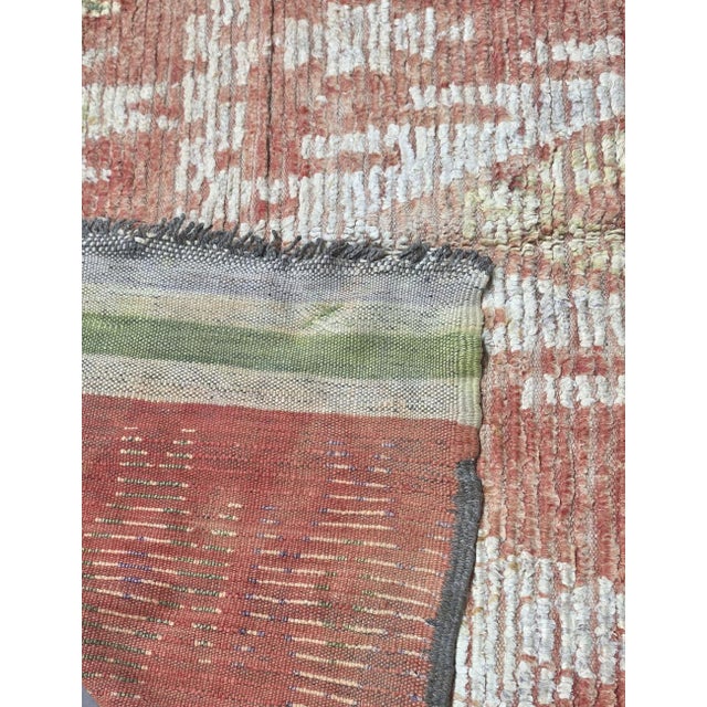 Handmade Moroccan Vintage Rug - 10.3 X 6.2 Ft For Sale - Image 4 of 8
