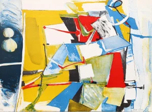 Jasha Green, "Untitled 9" Lithograph