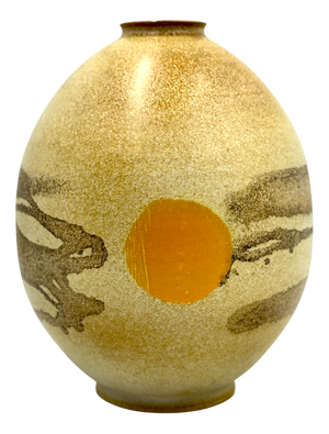 Vintage Japanese-Style Vase by Jacques Serres, 1950s