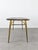 Gold Vintage Coffee Table in Brass and Glass, Italy, 1950s For Sale - Image 8 of 11