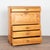 Mid 19th century secretary crafted in pine. Decorative turned half columns accent the corners, while the desktop, when...