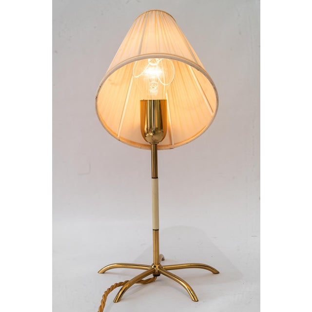 Table Lamp with Fabric Shade by Rupert Nikoll, Vienna, Austria, 1950s For Sale - Image 16 of 18