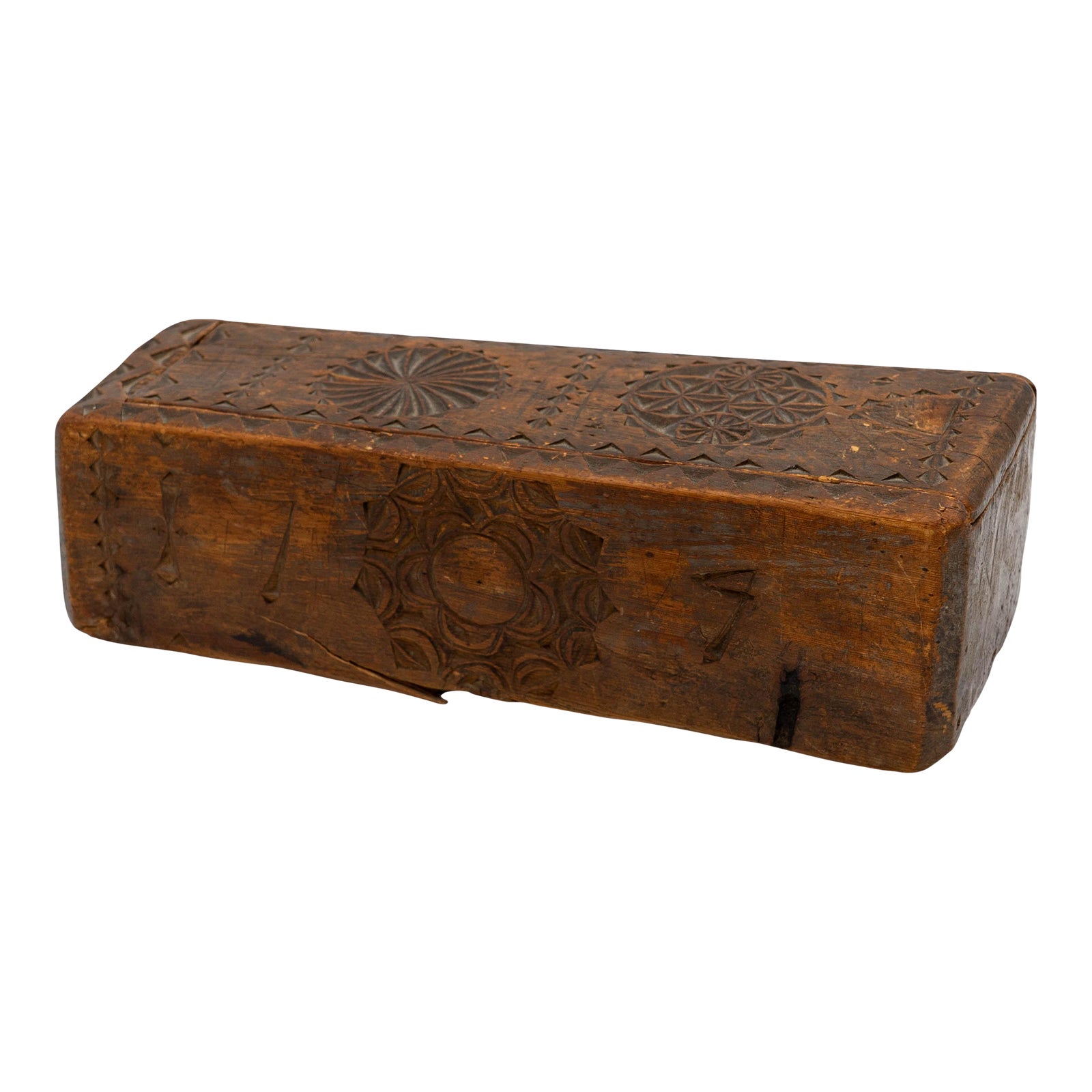 Late 18th Century Scandinavian Candle Box | Chairish