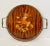 Wood Vintage Florentina Italian Marquetry Tray With Brass Rim For Sale - Image 7 of 7