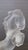 Mid 20th Century Vintage Bohemian Czech Curt Schlevogt Ingrid Frosted Glass Horse Figurine Statue For Sale In New York - Image 6 of 8